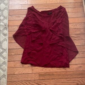 Alyx Deep Red Women's Blouse